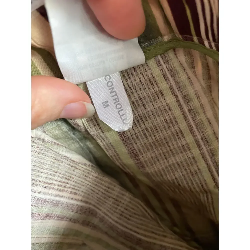 Gunex Brunello Cucinelli Striped Plaid Size 6 Made in Italy Preppy Schoolgirl - Picture 8 of 8